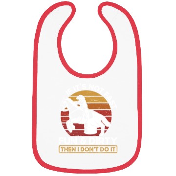 Discover Fun And Dirty Barrel Racing Equestrian Horse Bibs