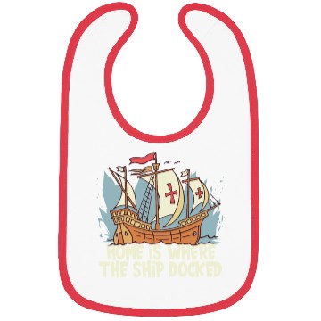 Discover Columbus Day 1492 Bibs