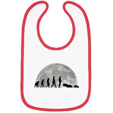 Discover Robotic Lawnmower Evolution Moon Bibs