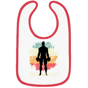 Discover STFU and Lift Body Builder Gift Bibs