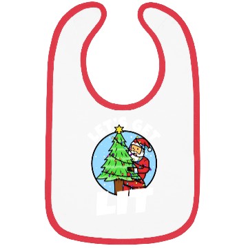 Discover Lets get lit christmas Bibs