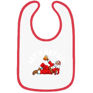 Discover Lets get lit christmas Bibs