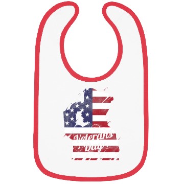 Discover Patriotic Salute US Flag For Veterans Day Bibs