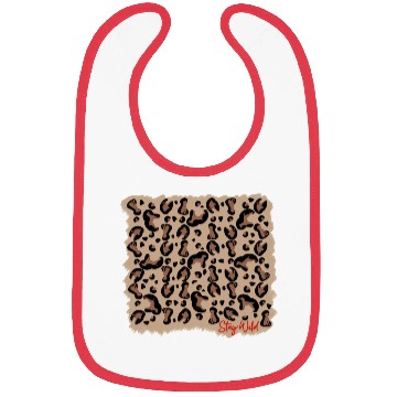 Discover Vizsla leopard print stay Wild Bibs