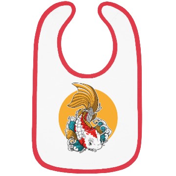 Discover Japanese Koi Fish Bibs