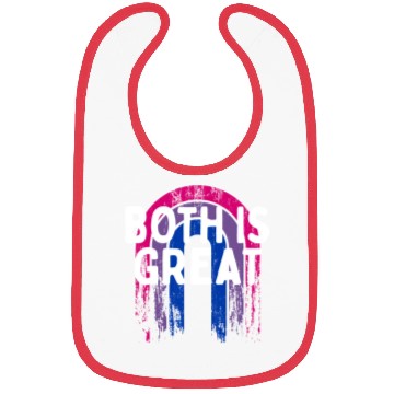 Discover Both Is Great Bisexual LGBTQ Bi Pride Pansexual Bibs