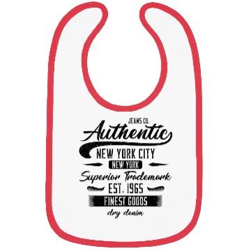 Discover New York City Born In 1965 Vintage Birthday Bibs