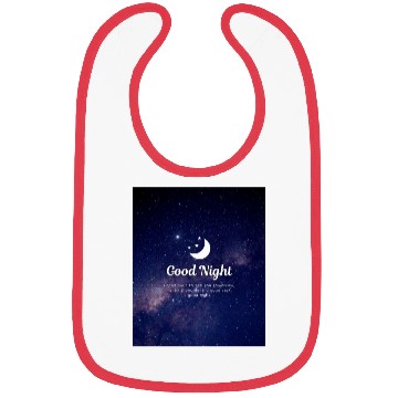 Discover Good night with sweet dreams Bibs