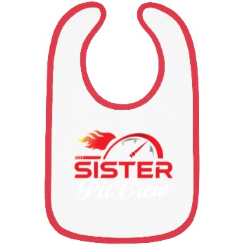 Discover Sister Pit Crew Bibs