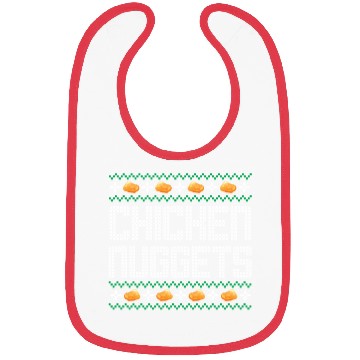 Discover X-Mas Quote - Chicken Nuggets Bibs