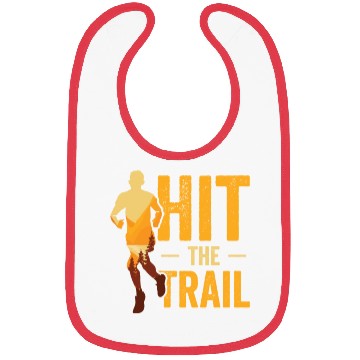 Discover Running in Woods Trail Running Runner Jogging Bibs