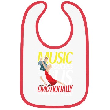 Discover Music Touches Us Emotionally Bibs