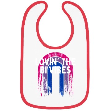 Discover Lovin' the Bi Vibes Bisexual LGBTQ Bi Pride LGBT Bibs