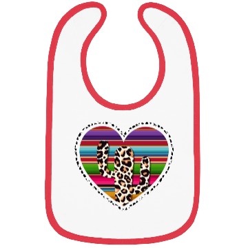 Discover Western Cow Cactus Bibs