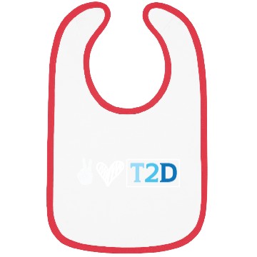 Discover Type 2 Diabetes T2D Warrior Diabetes Awareness Bibs