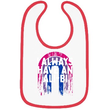Discover I Always Have an Ali-Bi Bisexual Couples Bi Pride Bibs
