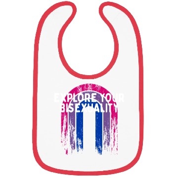 Discover Explore Your Bisexuality Bisexual LGBTQ Bi Pride Bibs