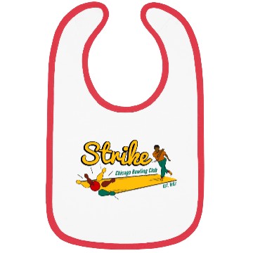 Discover Retro Bowling Bibs Strike
