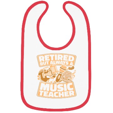 Discover Music Teacher Retired Bibs
