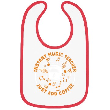 Discover Music Teacher Coffee Bibs