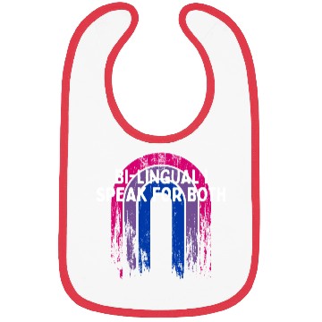 Discover Bi-lingual I Speak for Both Bisexual Pride Month Bibs
