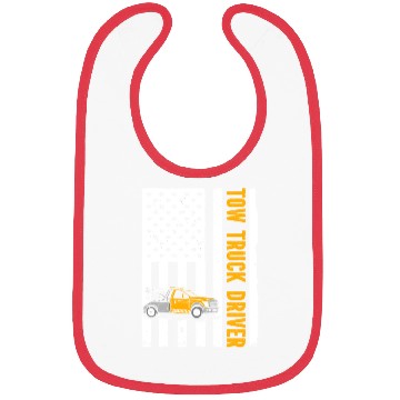 Discover US Flag Tow Truck Driver Bibs