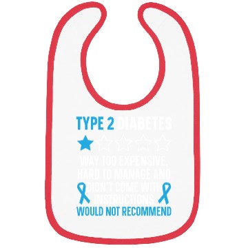 Discover Type 2 Diabetes T2D Warrior Diabetes Awareness Bibs