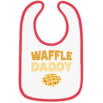 Discover Waffle Daddy Food Waffle Whisperer Fathers Day Bibs