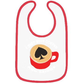 Discover Contract Bridge and Coffee Bidding Duplicate Bibs