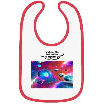 Discover Bibs design for stars , planet,space, airplane.