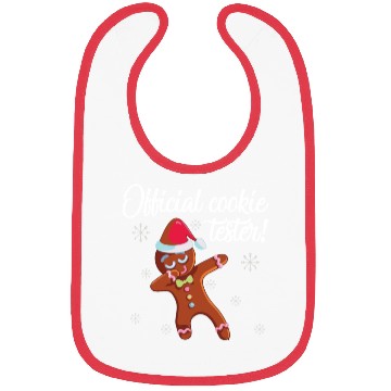 Discover Official Christmas Cookie Tester Bibs