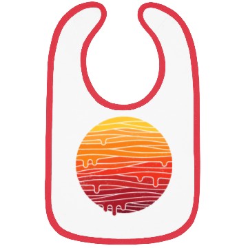 Discover The Mountain Sun and Moon Bibs