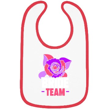 Discover Bride Team Wedding Bachelorette Party Cute Bibs