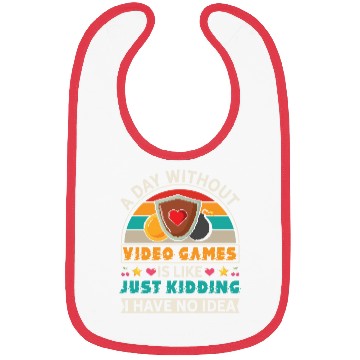 Discover Video Game Lover Funny Gamer Bibs