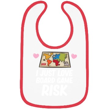 Discover Risk - I just love board game risk Bibs