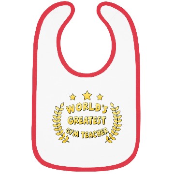Discover Worlds Greatest Gym Teacher Physical Education Bibs