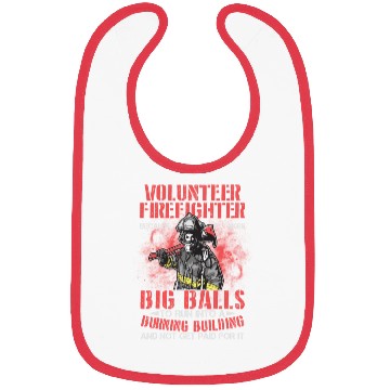 Discover Volunteer Firefighter Run Into A Burning Bulding Bibs