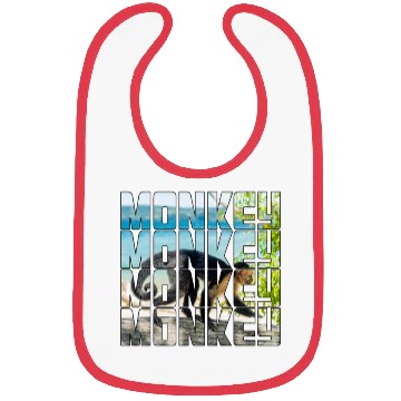 Discover monkey Bibs