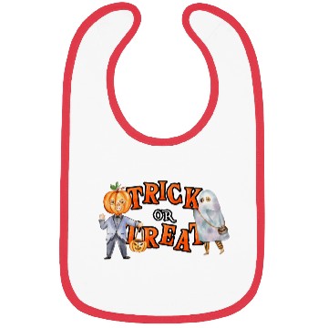 Discover Trick or Treat halloween cute pumpkin Bibs