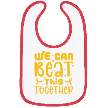 Discover We Can Beat This Together, Childhood Cancer Bibs