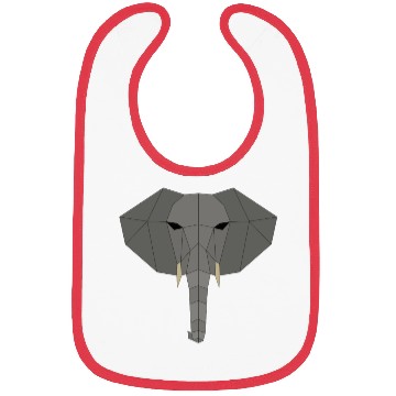 Discover Elephant geometric Bibs