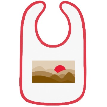 Discover Minimalist Sun Copper Brown Bibs