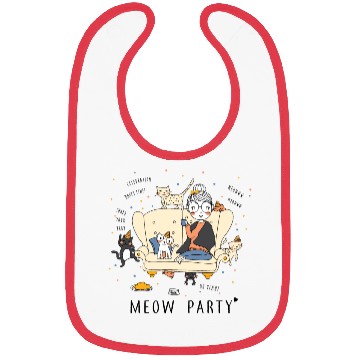 Discover cute cats family Bibs