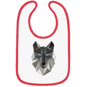 Discover Wolf geometric Bibs