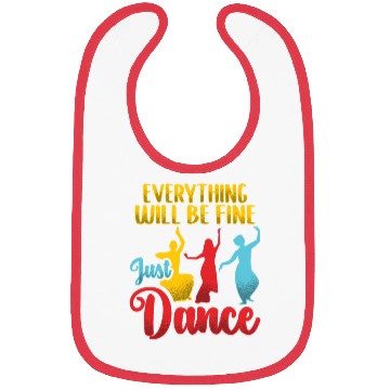 Discover Just dance Design for a Bharatanatyam Dancer Bibs