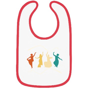 Discover Indian Dance Design for a Bharatanatyam Dancer Bibs