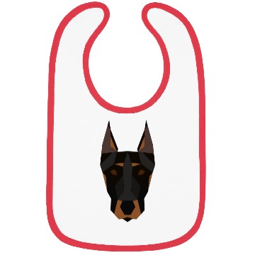 Discover Doberman geometrical Bibs