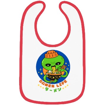 Discover Ramen Mushroom Crossword-japanese noodles Bibs