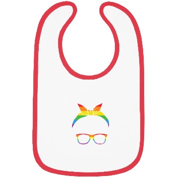 Discover LBGT Flag Gay Pride Human Vintage Rainbow Bibs