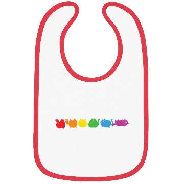 Discover LBGT Flag Gay Pride Human Vintage Rainbow Bibs